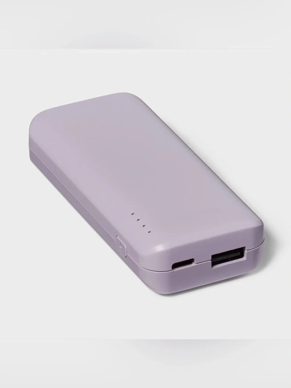 Heyday 4000mAh Power Bank USB-C Cable Charge Indicator Light 💜💜💜